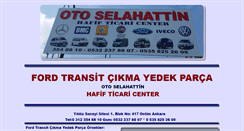 Desktop Screenshot of fordtransitcikmaparca.com